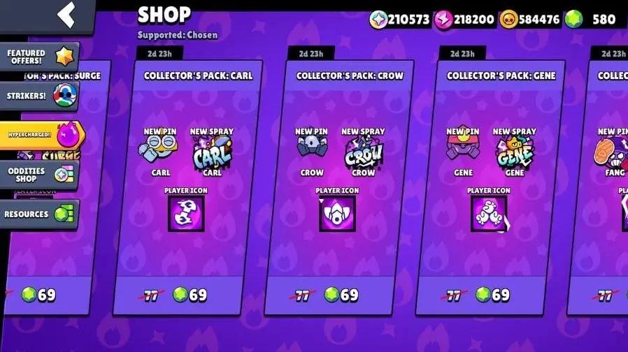 Die Hypercharge-Kosmetika von Brawl Stars kehren endlich zurück!