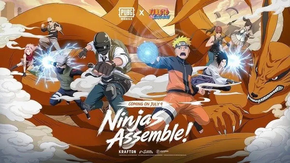 PUBG Mobile enthüllt 9 Naruto Shippuden Charakter-Skins