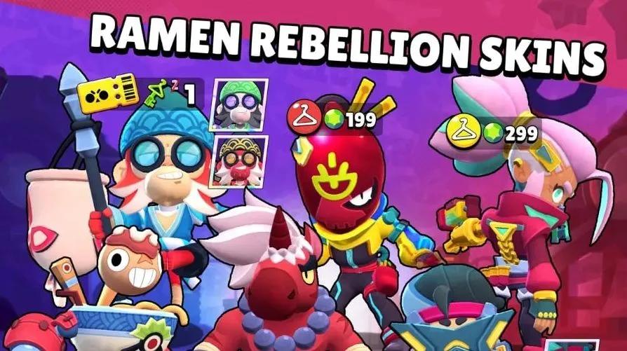Brawl Stars Update 68 enthüllt über 50 neue Skins