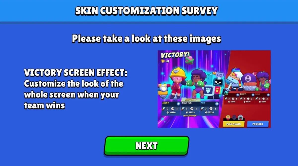 Umfrage zu „Brawl Stars“ deutet auf neue Funktionen zur individuellen Anpassung von Kosmetikartikeln hin