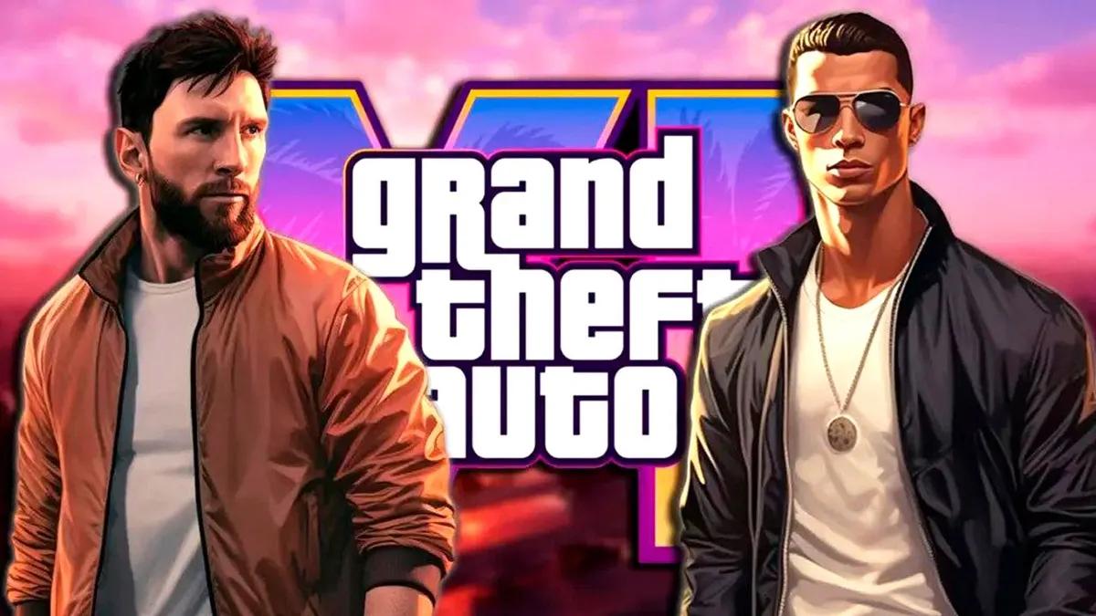 Cristiano Ronaldo, iShowSpeed, Lionel Messi und weitere Stars der FIFA-Weltmeisterschaft 2026 tauchten in einer GTA-6-Fan-Art auf