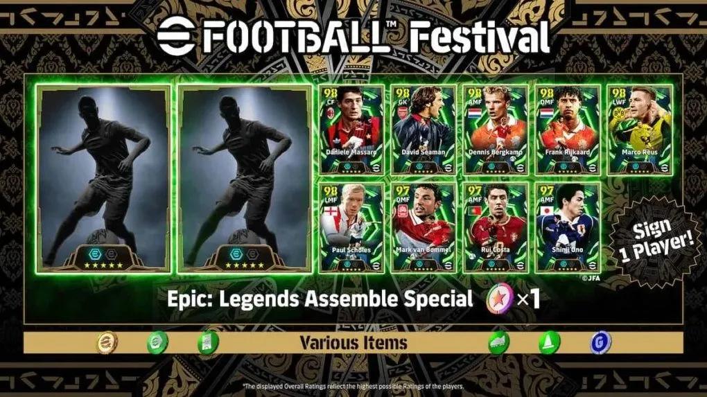 eFootball 2026 startet die Fußballfestival-Kampagne mit einer kostenlosen, epischen Spielerbelohnung.