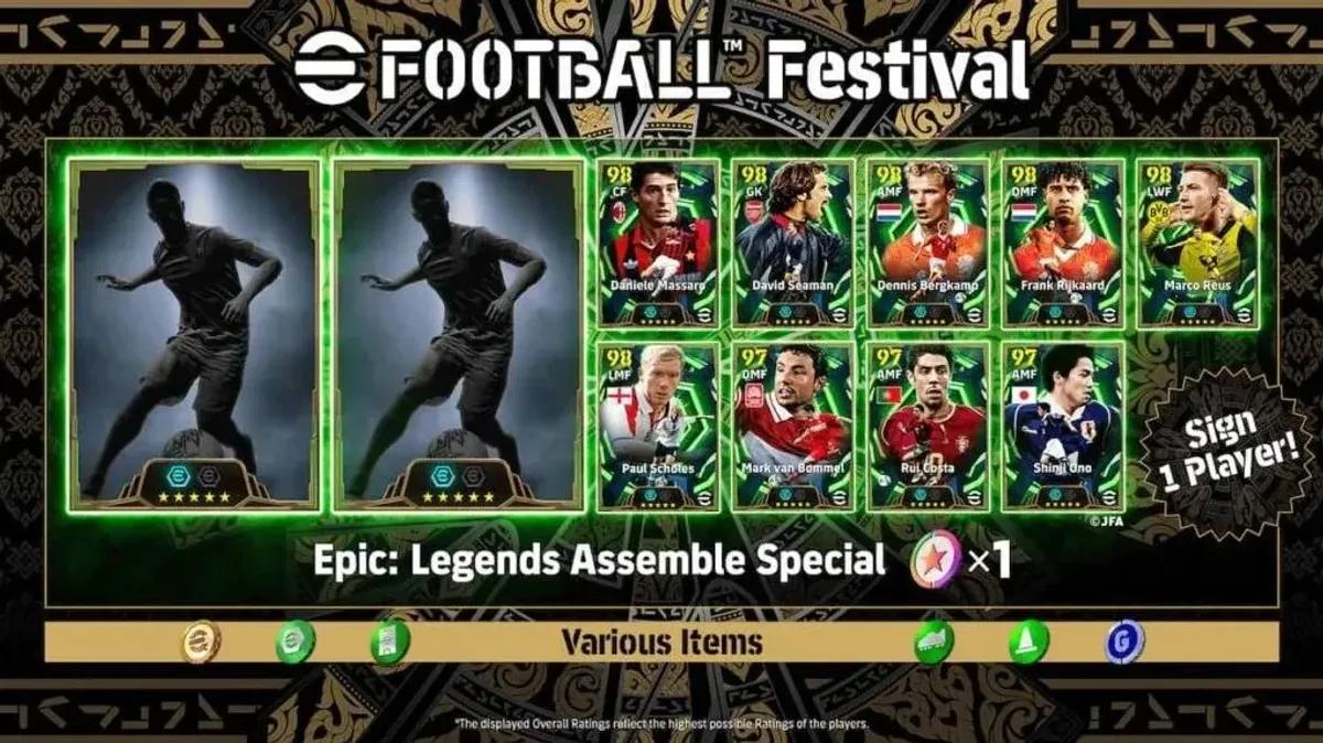 eFootball 2026 startet die Fußballfestival-Kampagne mit einer kostenlosen, epischen Spielerbelohnung.