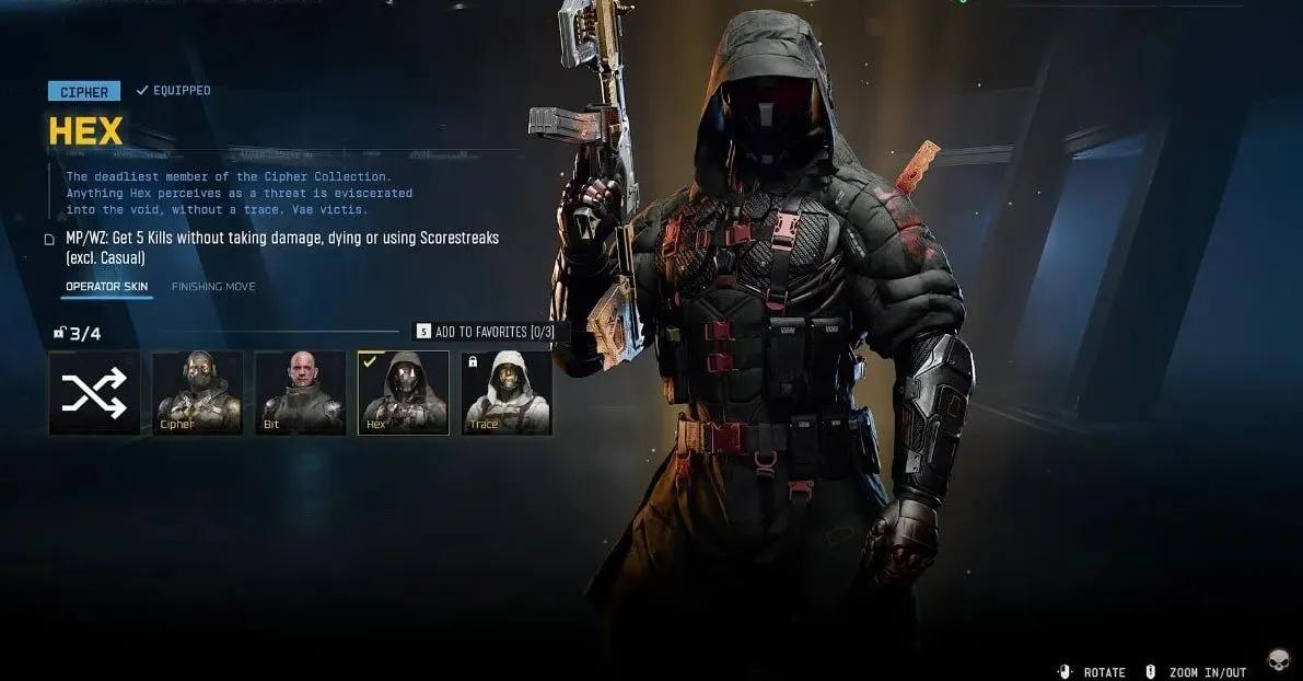 So schaltest du den exklusiven Hex-Operator-Skin in Call of Duty: Black Ops 7 Saison 5 frei