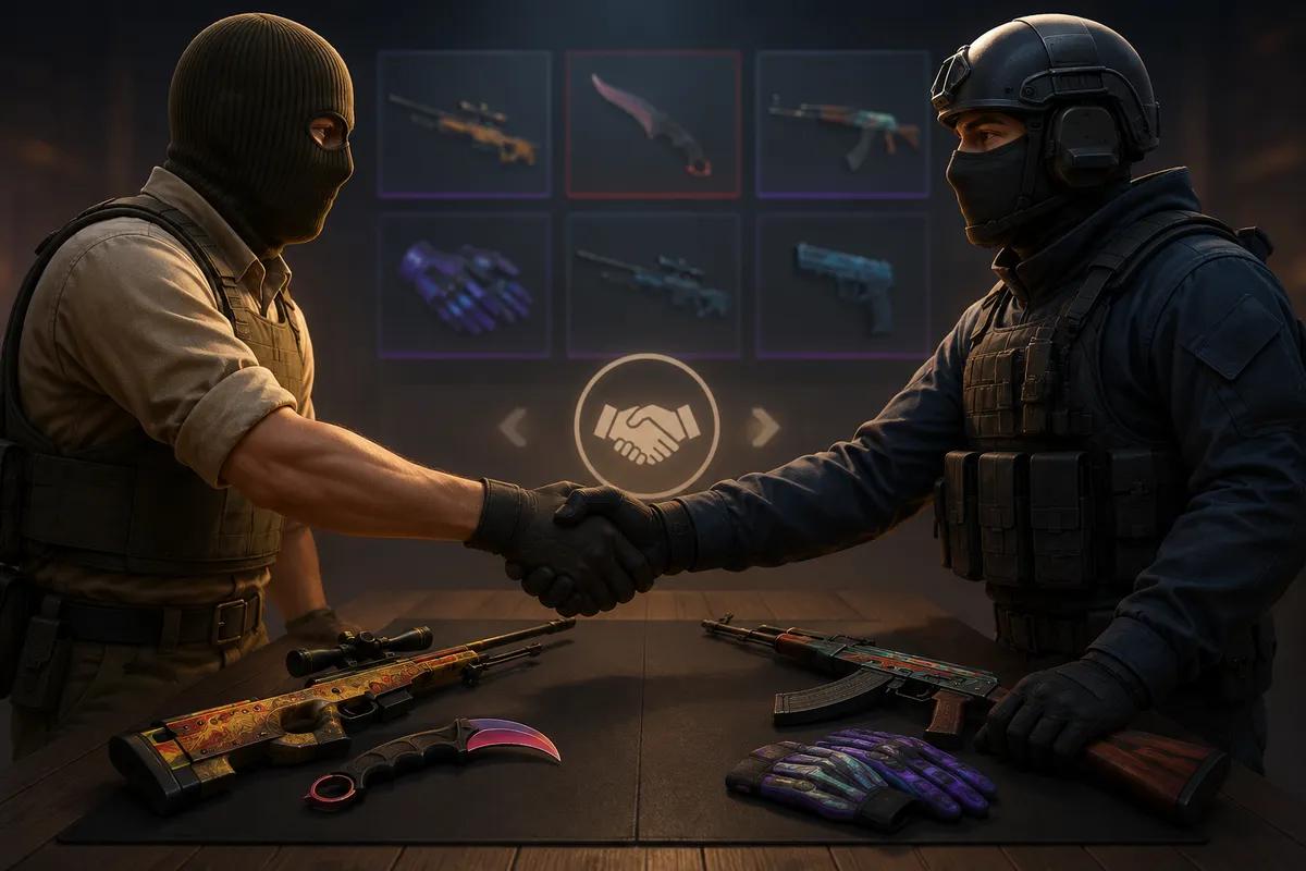Etikette beim CS2-Skin-Handel: Die Regeln, die Spielern wirklich wichtig sind
