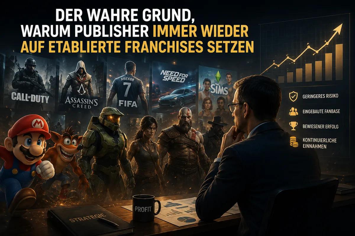 Der wahre Grund, warum Publisher immer wieder auf etablierte Franchises setzen