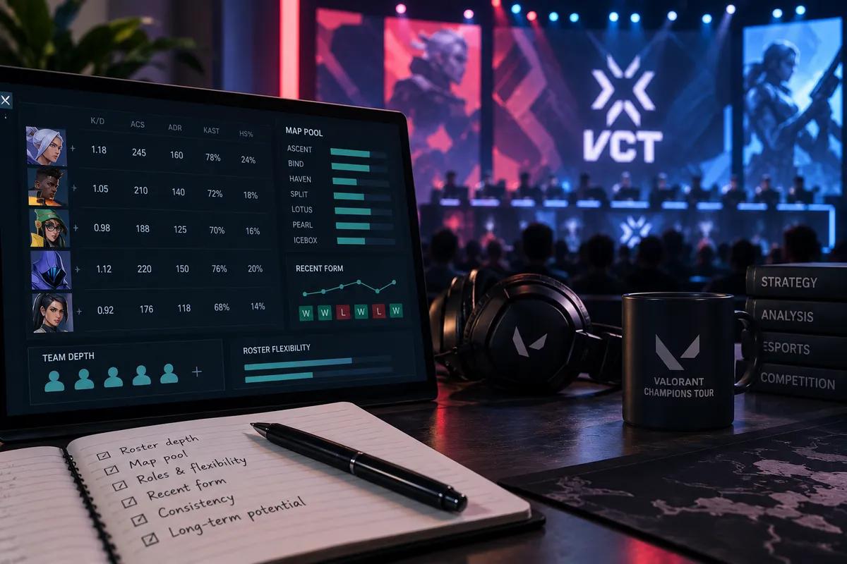 Ein VCT-Team richtig einschätzen: Die Tiefe des Kaders ist wichtiger als die Highlights