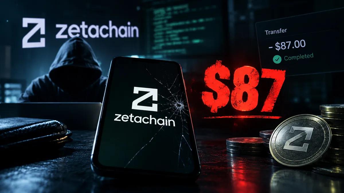 ZetaChain wurde Berichten zufolge um 87 Dollar gehackt. Nicht Millionen. Dollar.
