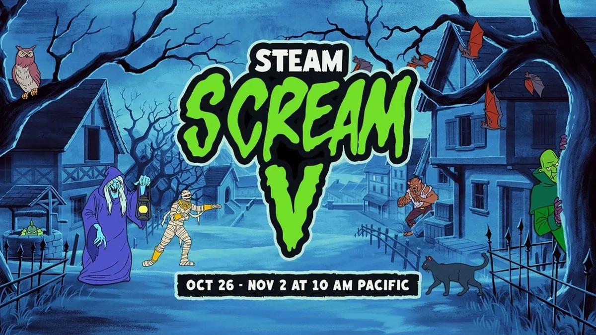 Der Steam Scream V Halloween-Sale startet mit hohen Rabatten auf Horrorspiele.