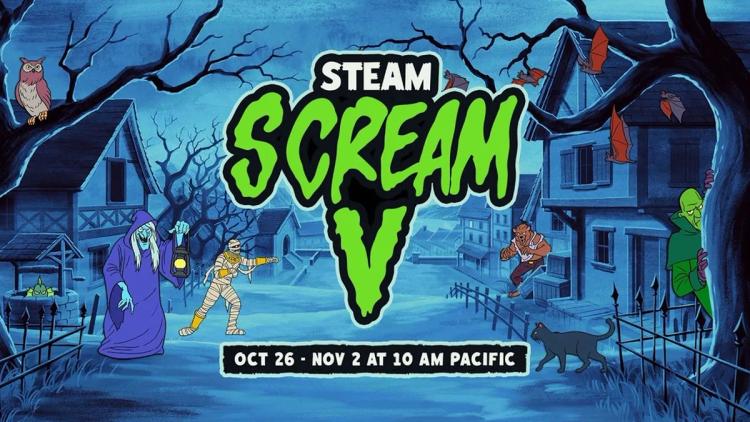 Der Steam Scream V Halloween-Sale startet mit hohen Rabatten auf Horrorspiele.