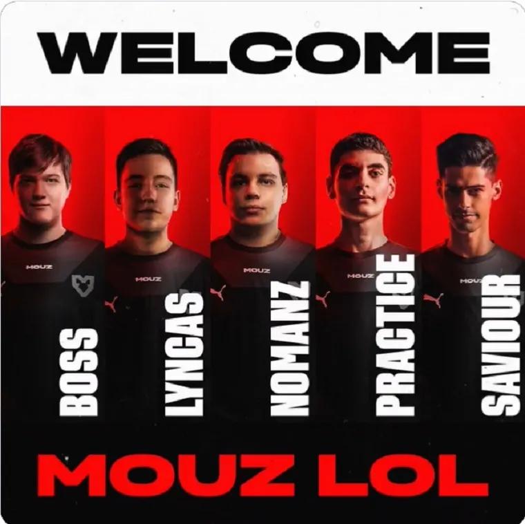 MOUZ -Kader für Prime League Season 2022 Spring angekündigt