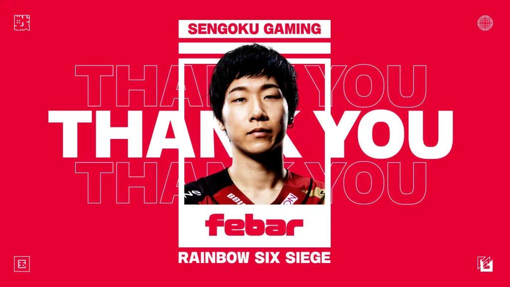 Febar verlässt Sengoku Gaming