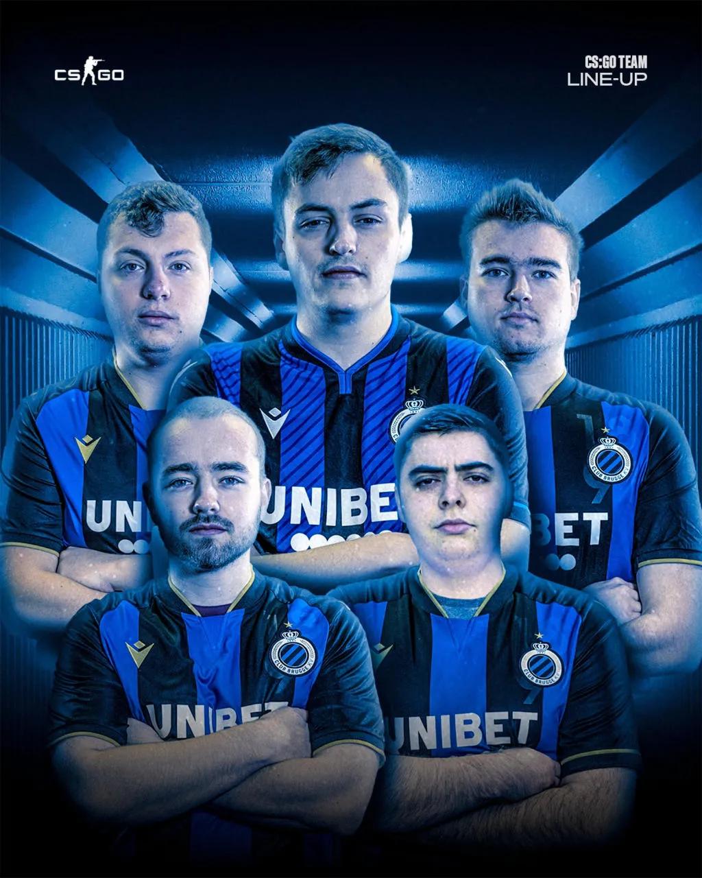 EClub Brugge hat seine CS: GO-Liste abgeschlossen