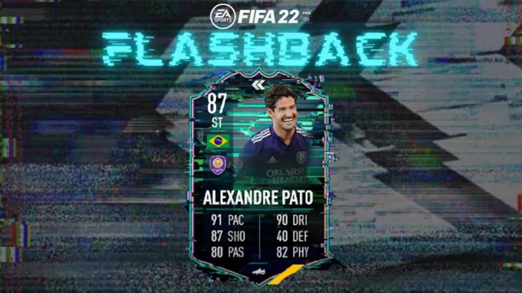 Alexandre Pato hat in FIFA 22. eine Flashback-Karte erhalten