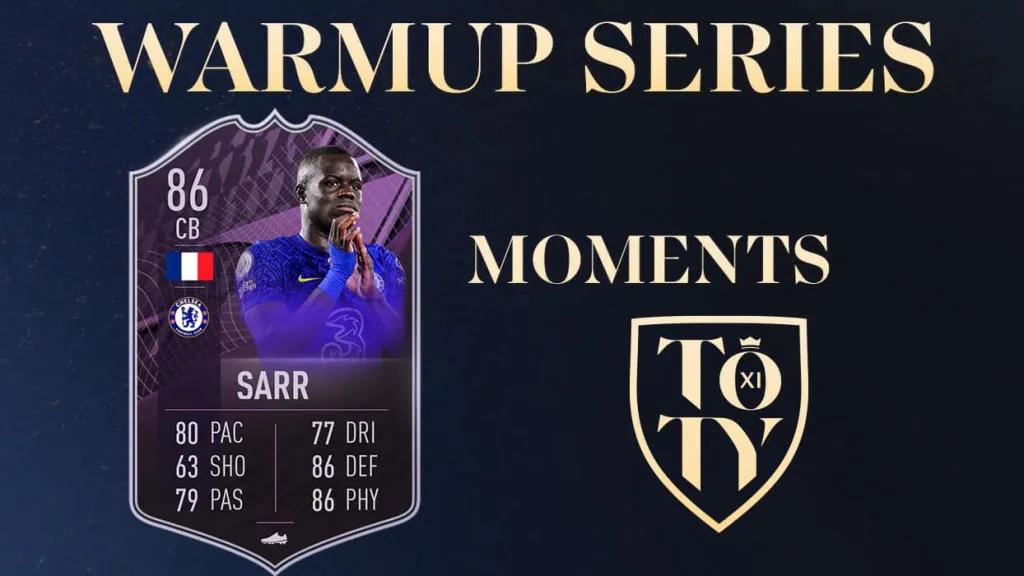 EA Sports hat eine einzigartige Karte von Malang Sarr veröffentlicht