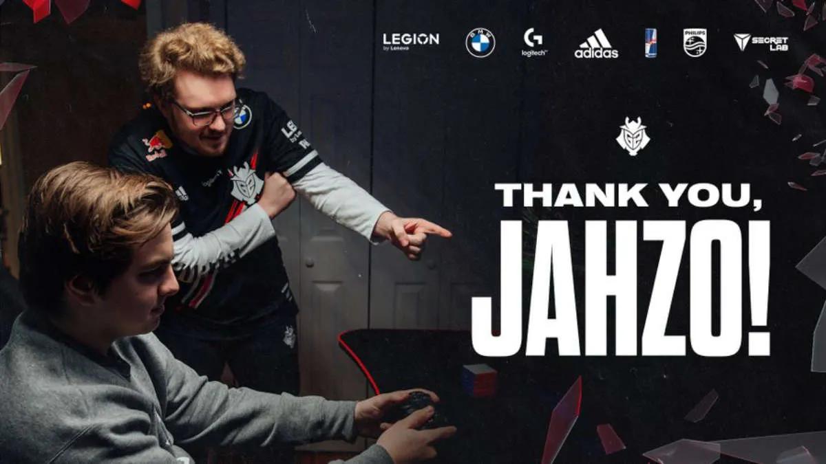 G2 Esports verabschiedet sich von Jahzo