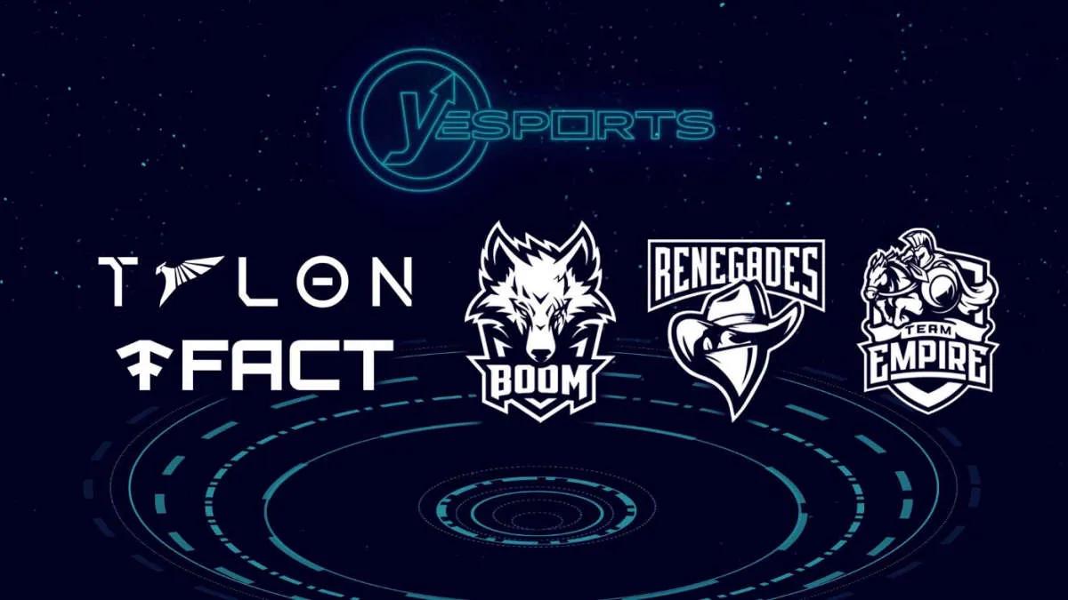 Yesports wird Partner von Team Empire, Renegades, Talon Esports, BOOM Esports und Fact Revolution