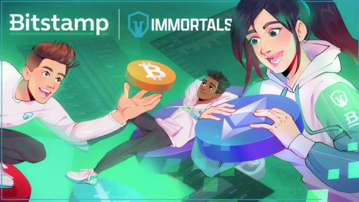 Immortals schließt eine Vereinbarung mit Bitstamp