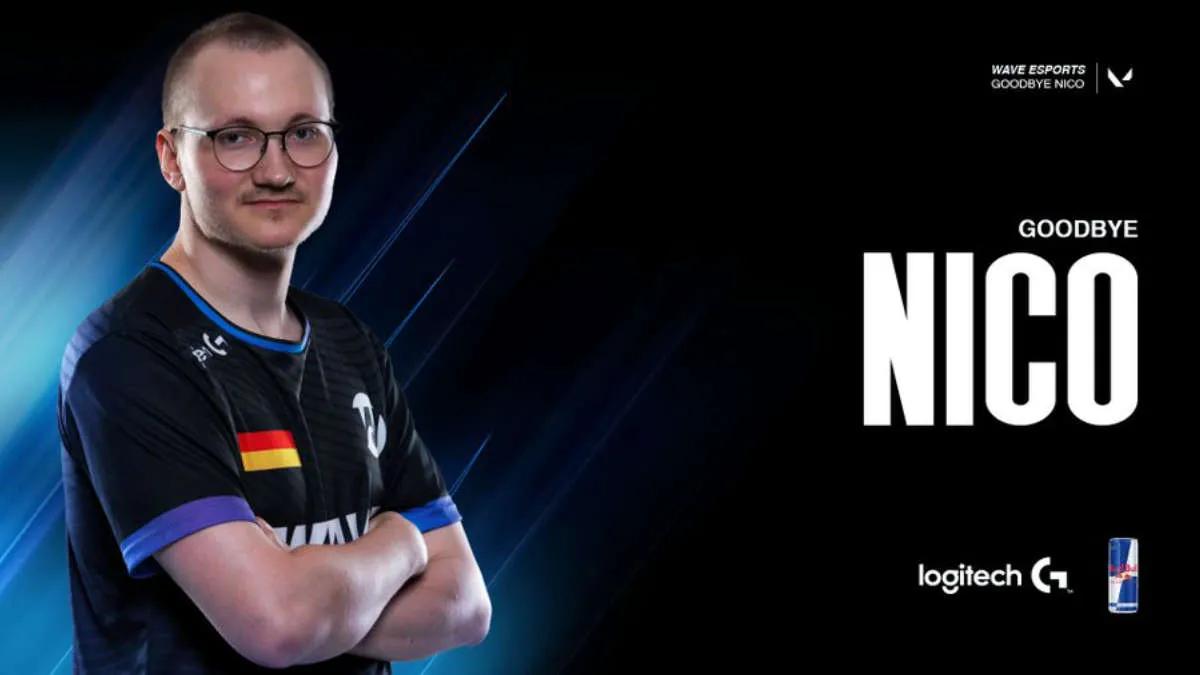 Wave Esports verabschiedete sich von nico