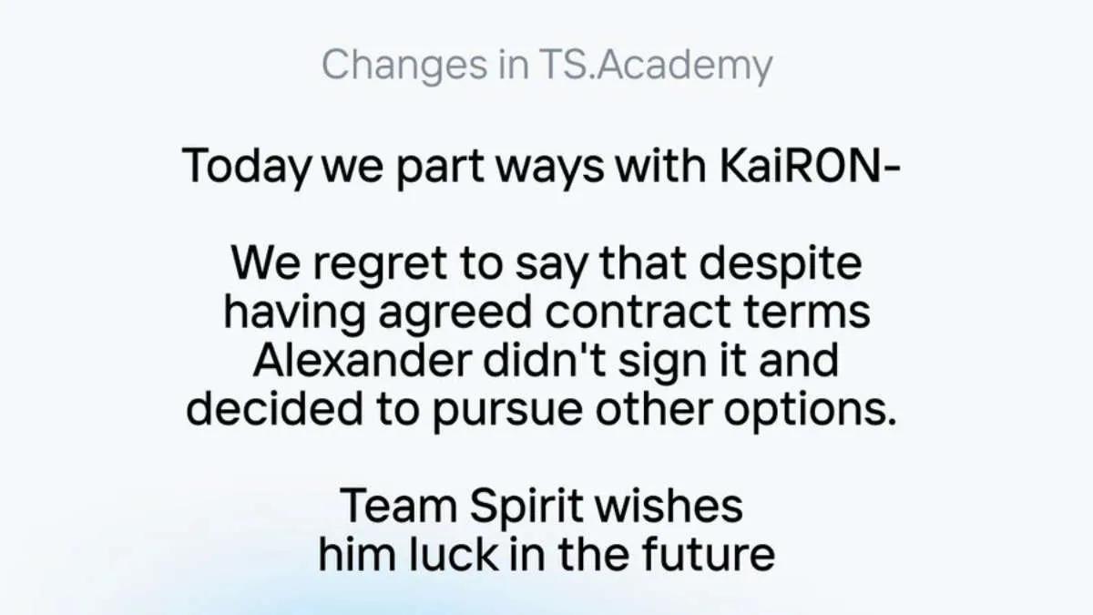 KaiR 0N- links Spirit Academy