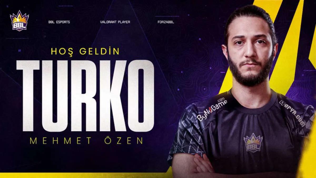 Turko ist BBL Esports beigetreten