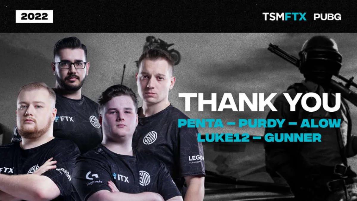 TSM hat sich aus der Aufstellung für PUBG zurückgezogen