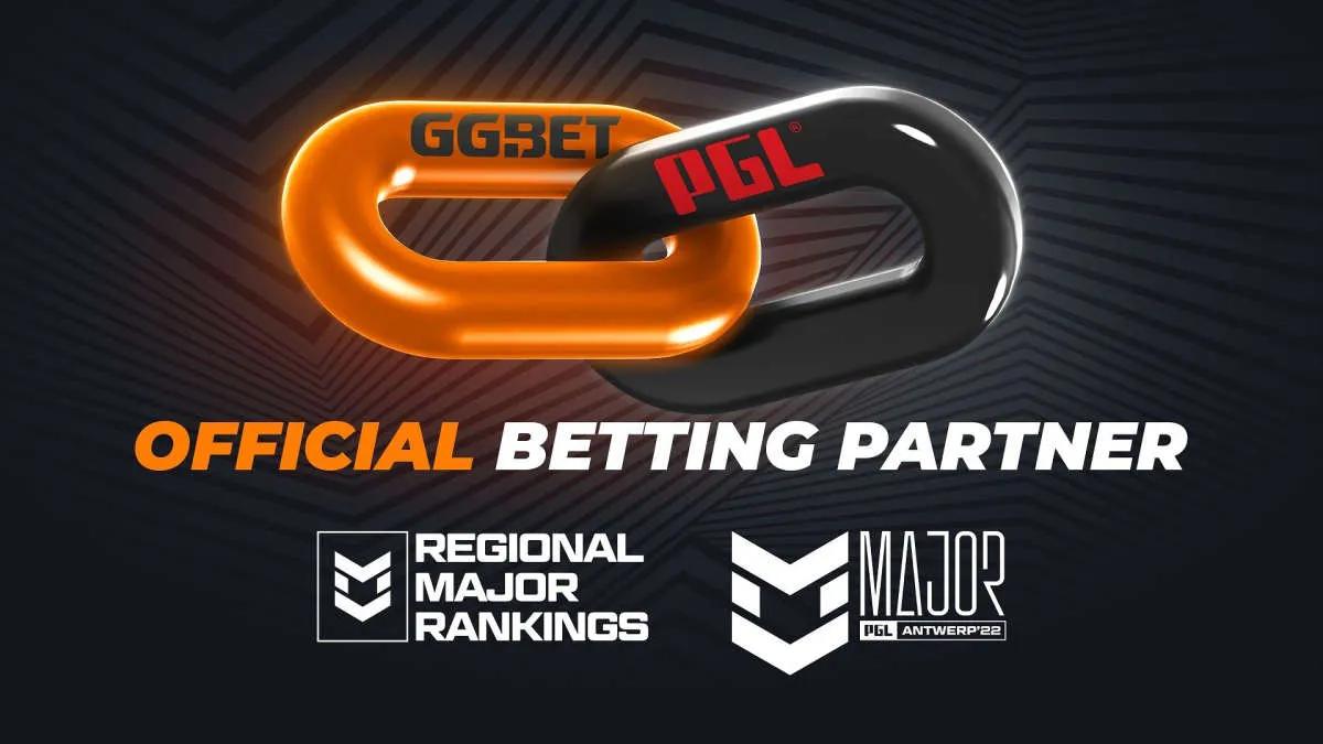 GG.BET wird exklusiver Partner PGL Major Antwerp 2022