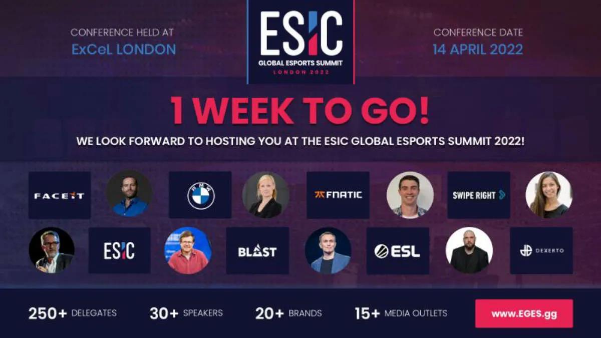 ESIC hält Esports-Gipfel in London ab