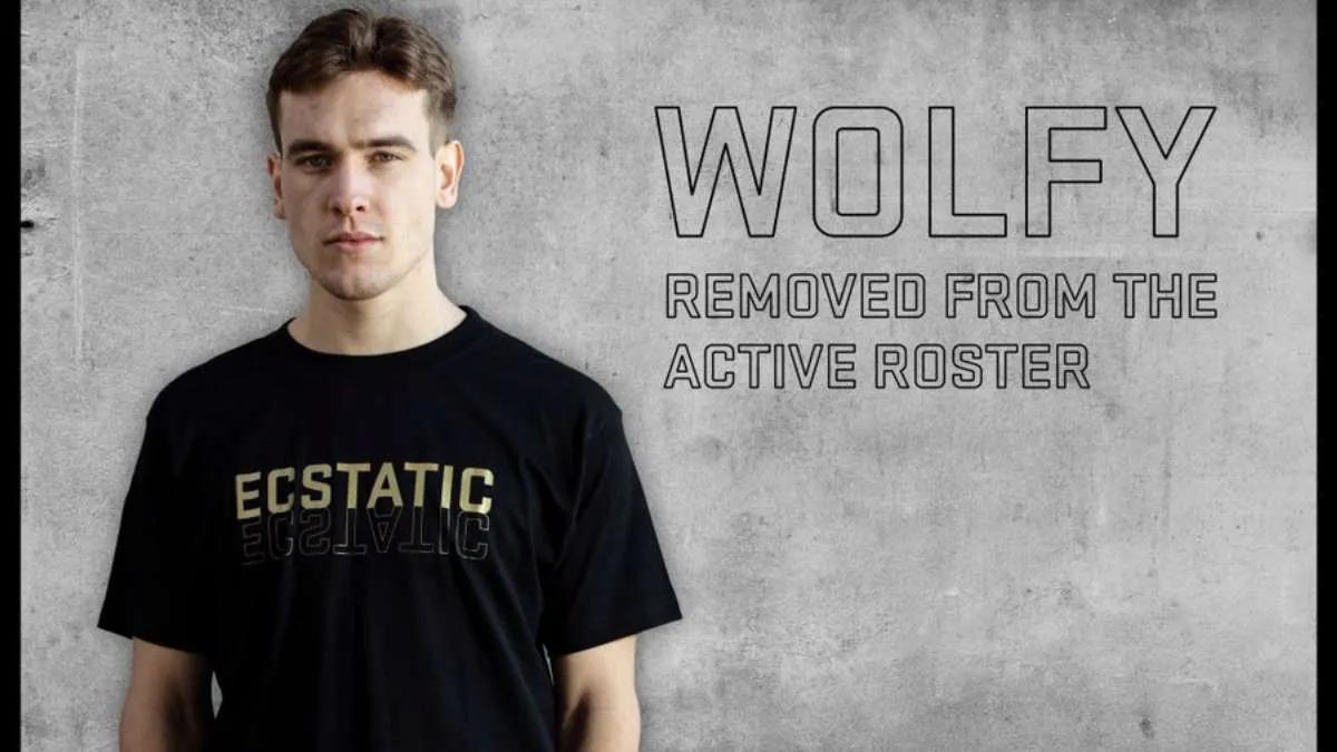 WolfY verließ die Startaufstellung ECSTATIC