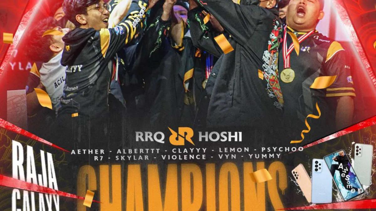 RRQ Hoshi wurde der Champion von MPL Indonesia Season 9 durch Mobile Legends: Bang Bang