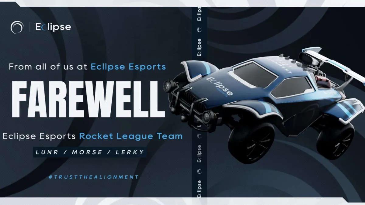 Eclipse Esports hat aufgehört, mit der Liste von Rocket League zu arbeiten