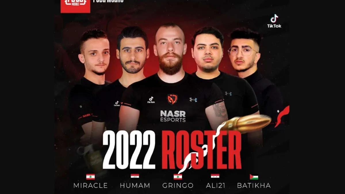 NASR Esports vervollständigte den Kader gemäß PUBG Mobile