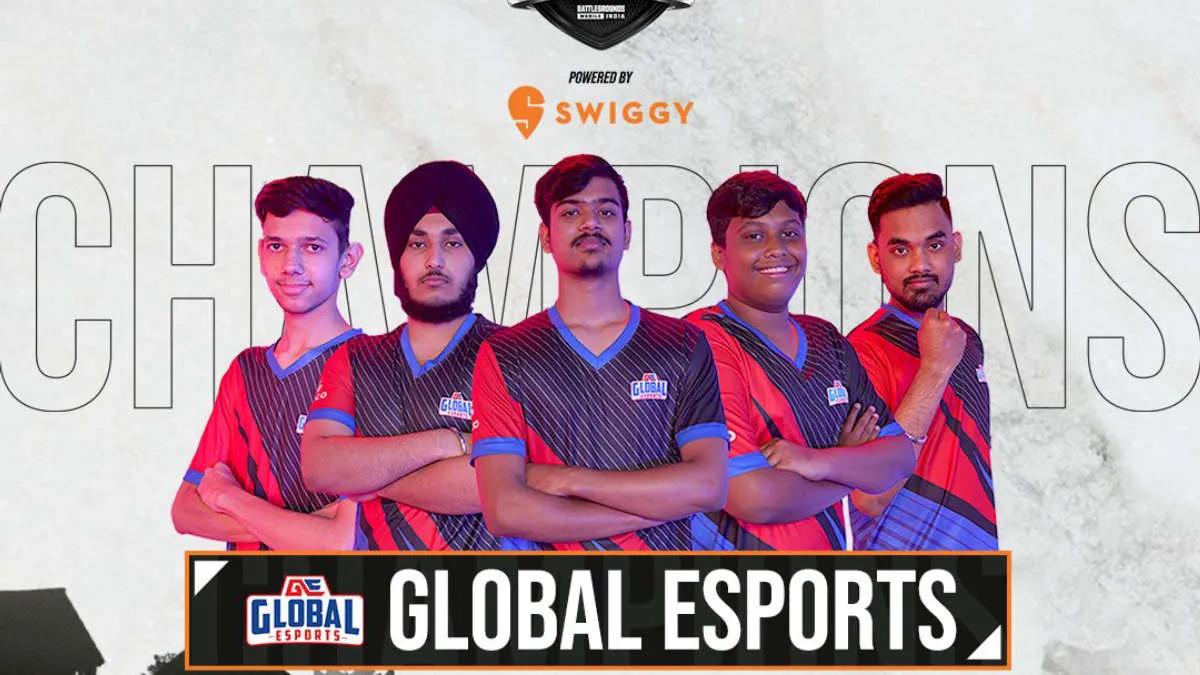 Global Esports gewonnen The Esports Club - BGMI Invitational Season 4