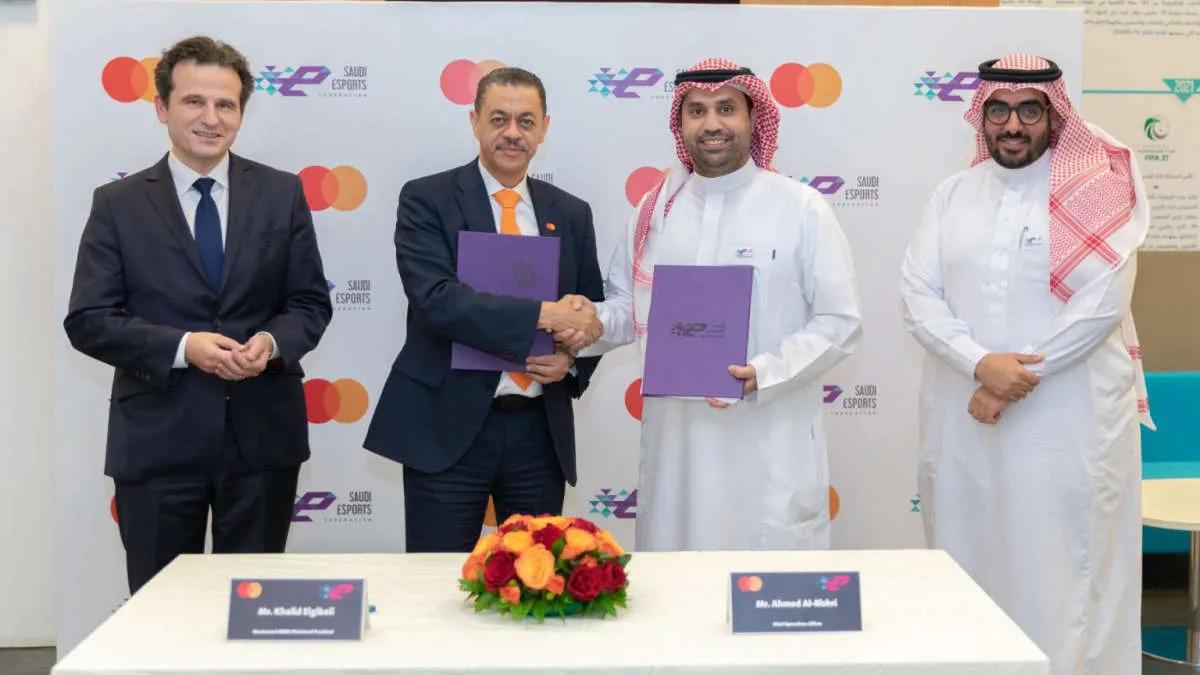 Partnerschaft der Saudi Arabia Esports Federation mit Mastercard