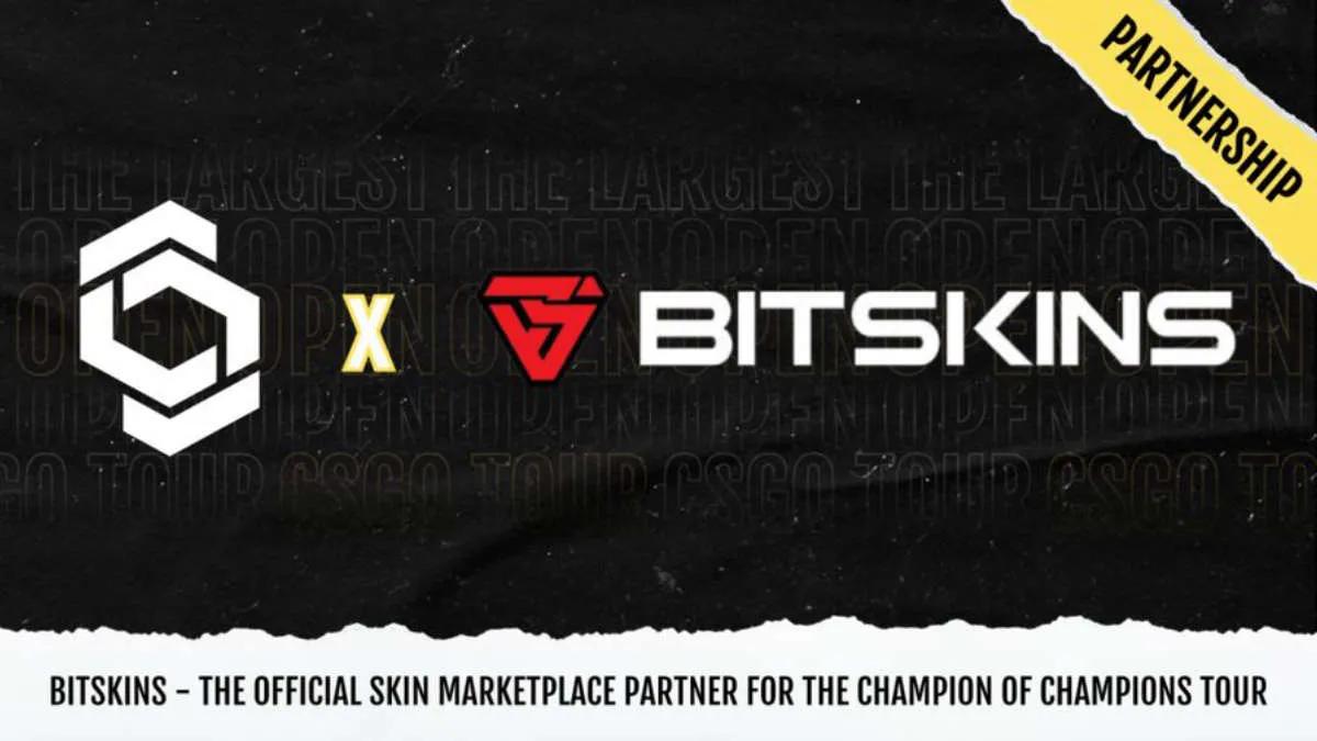 BitSkins wird Partner der Turnierserie Champion of Champions Tour