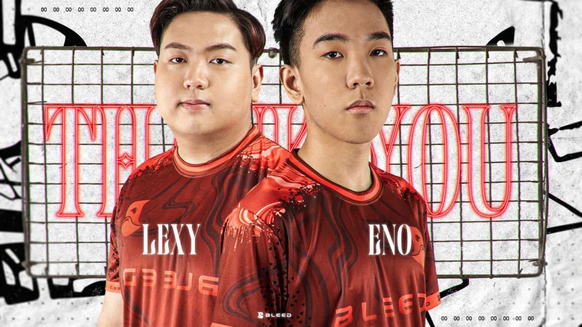 Bleed eSports verabschiedet sich von LEXY und Eno