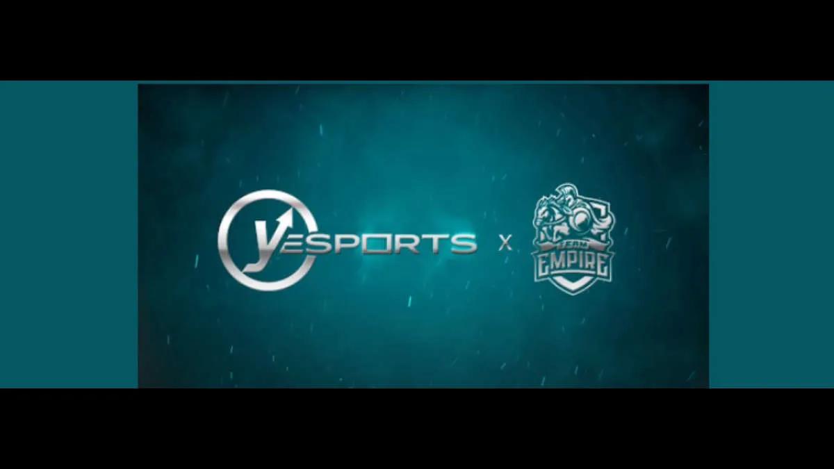 Team Empire hat eine Partnerschaftsvereinbarung mit Yesports abgeschlossen