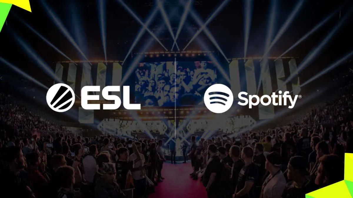 ESL Gaming schließt eine Partnerschaftsvereinbarung mit Spotify ab