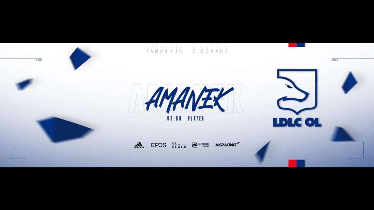 Offiziell: AMANEK ist ein neuer Spieler LDLC