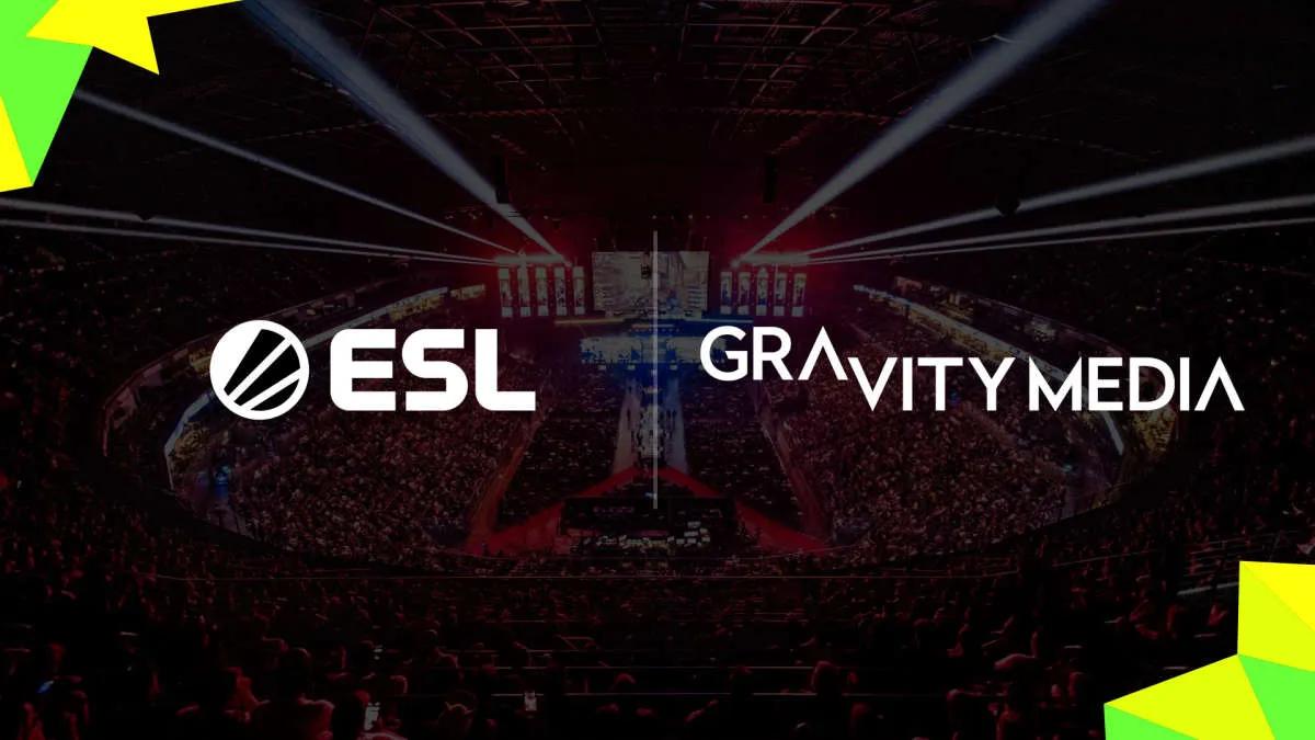 ESL Gaming schließt eine Partnerschaftsvereinbarung mit Gravity Media ab