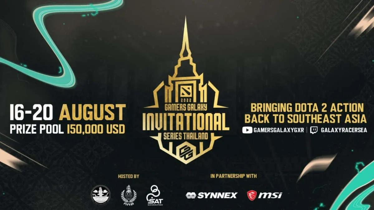 Angekündigt Gamers Galaxy Invitational Series Thailand 2022