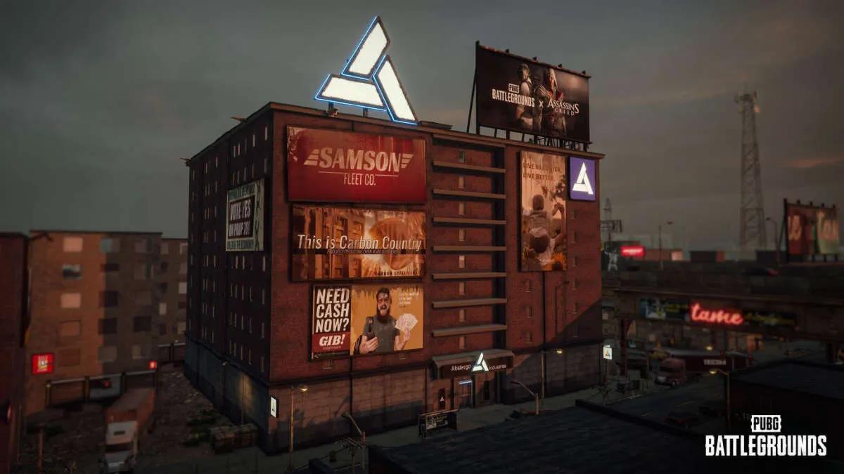 PUBG x Assassin ' s Creed: Neuer Patch PUBG hat Abstergo-Gebäude hinzugefügt