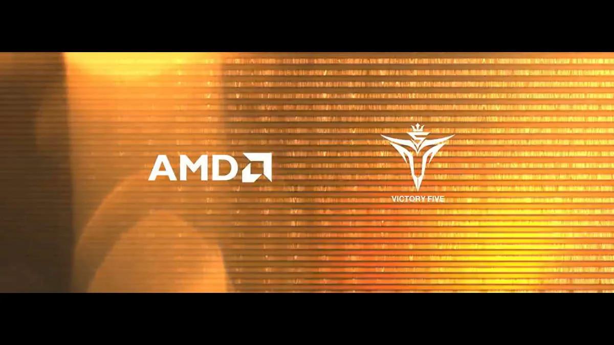 AMD wird der Sponsor von Victory Five durch League of Legends