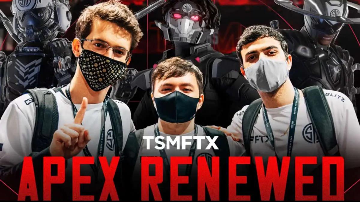 TSM erweiterte Zusammenarbeit mit dem Kader von Apex Legends