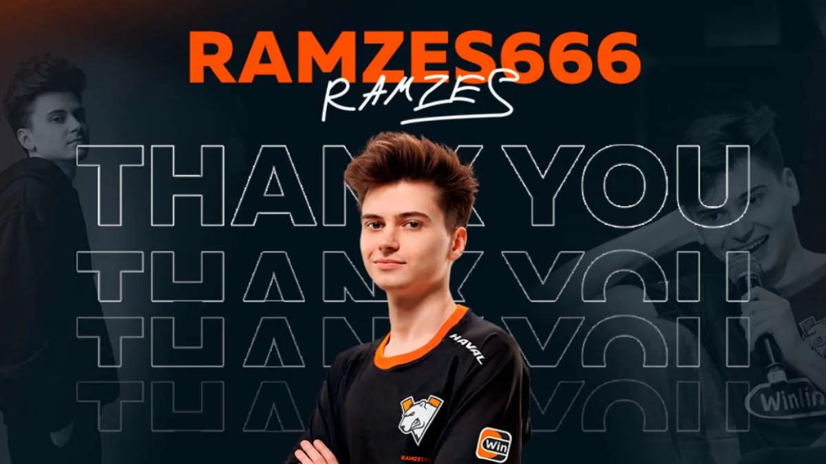 RAMZES 666 verlässt Aufstellung Virtus.pro zu Dota 2