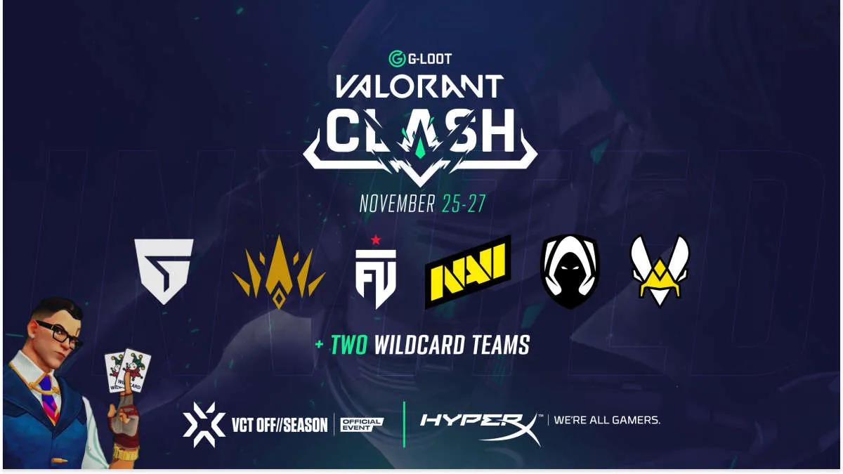 Natus Vincere und Team Vitality spielen auf G-Loot VALORANT Clash - Grand Finals