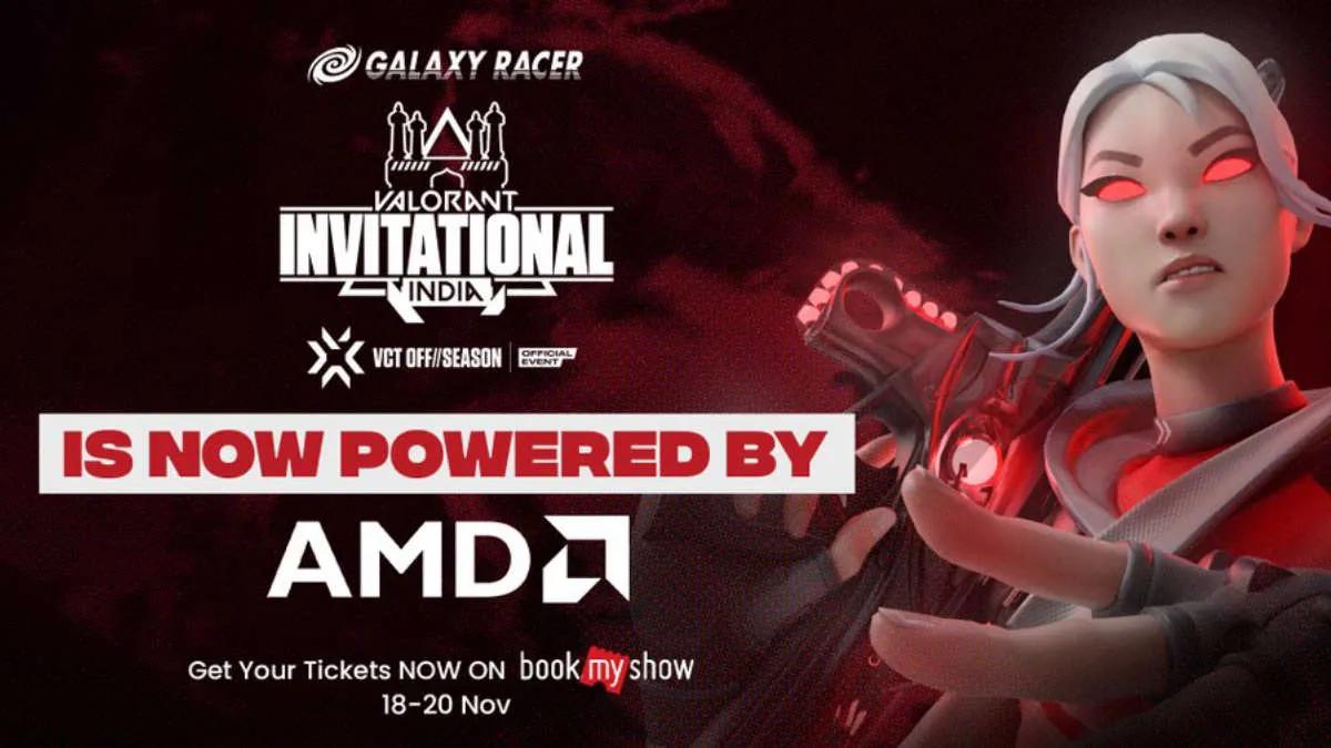 AMD wird Sponsor und Partner Valorant India Invitational