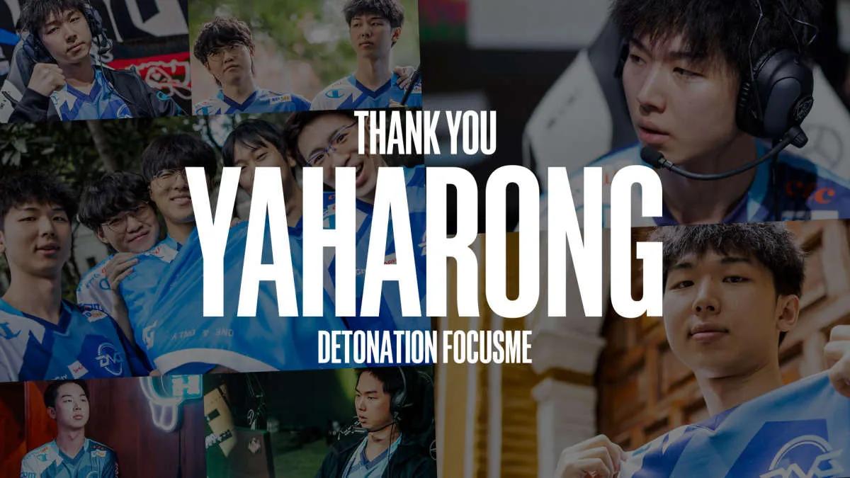 Yaharong links DetonatioN FocusMe