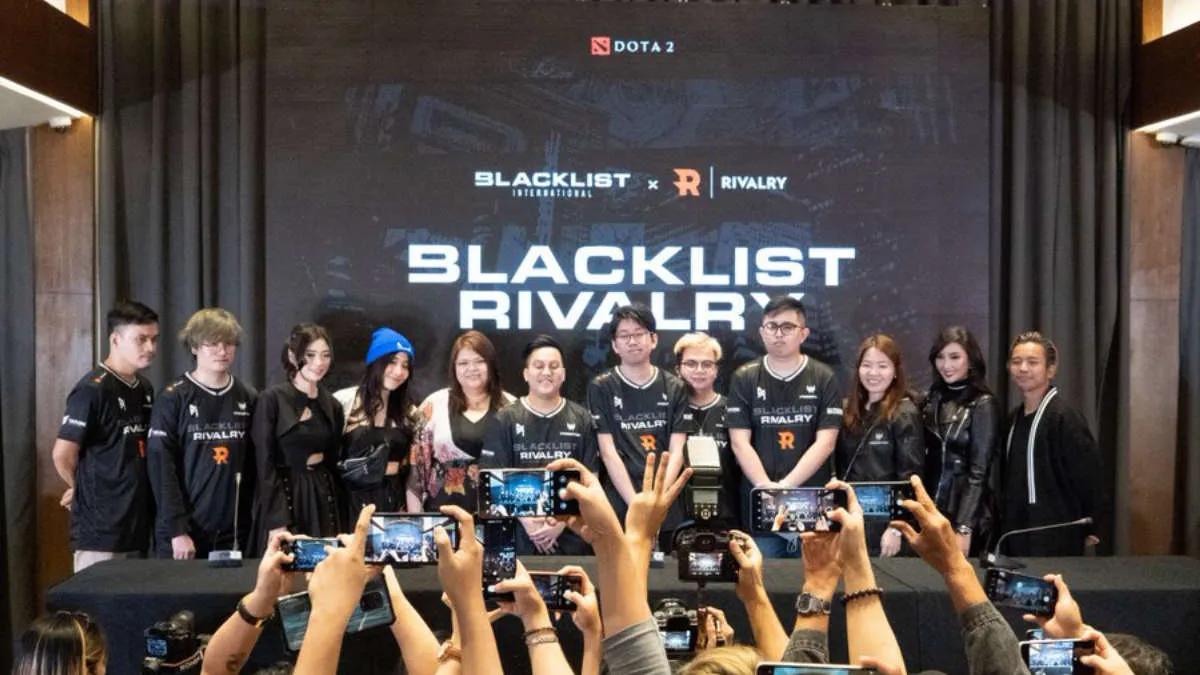 Blacklist International Teams mit Buchmacher Rivalry