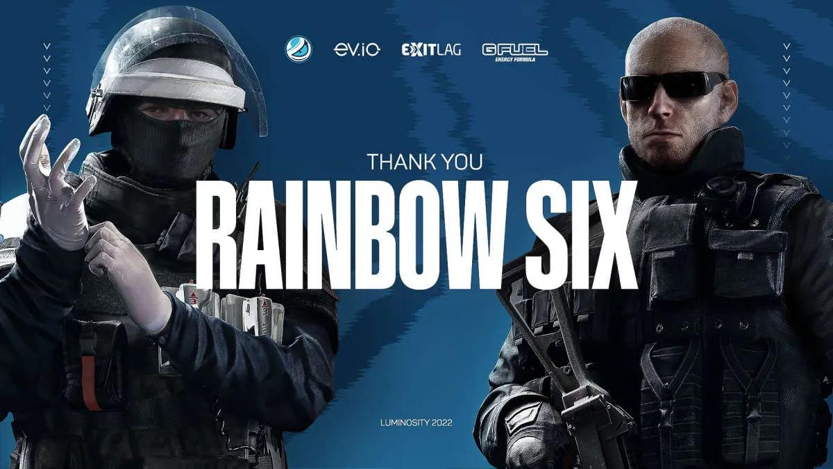 Luminosity Gaming verlässt die Bühne Rainbow Six